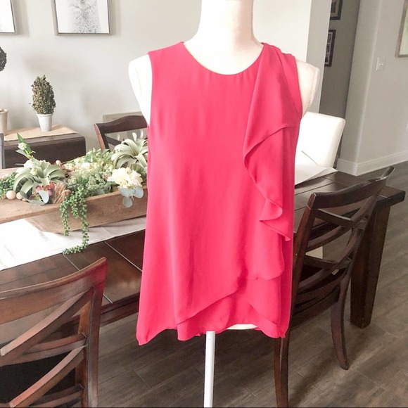 BCBG MAXAZRIA Julianna High/Low Top - Picture 2 of 8